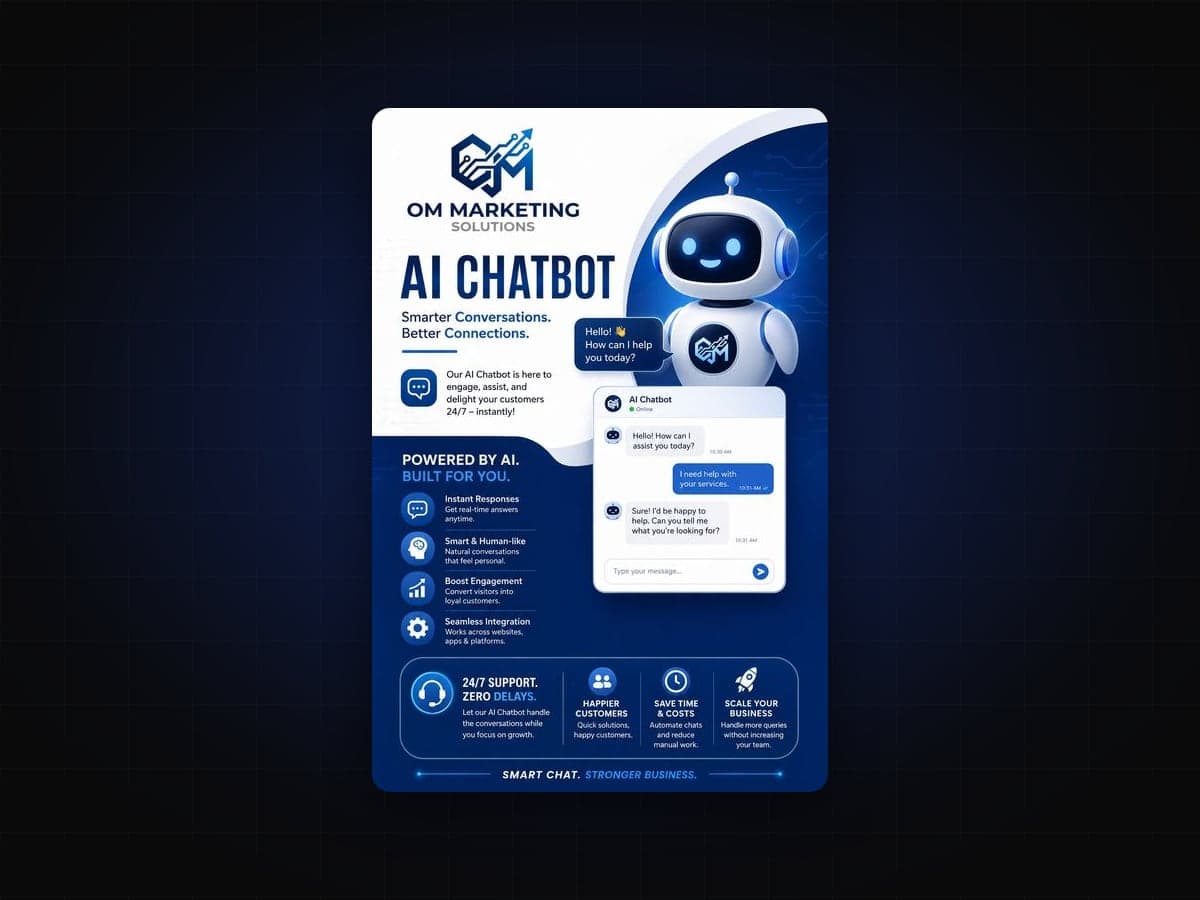 Property Enquiry Chatbot — AI & Automation project by OM Marketing Solutions