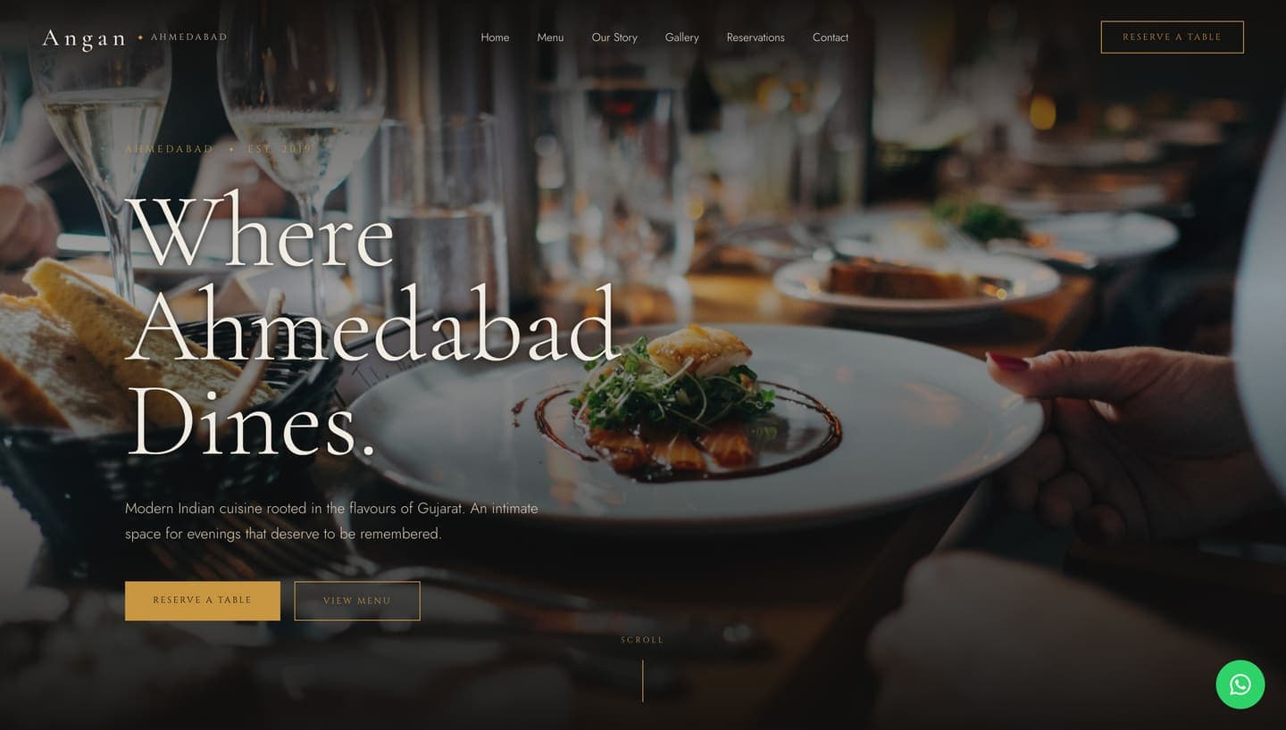Angan — Websites project by OM Marketing Solutions