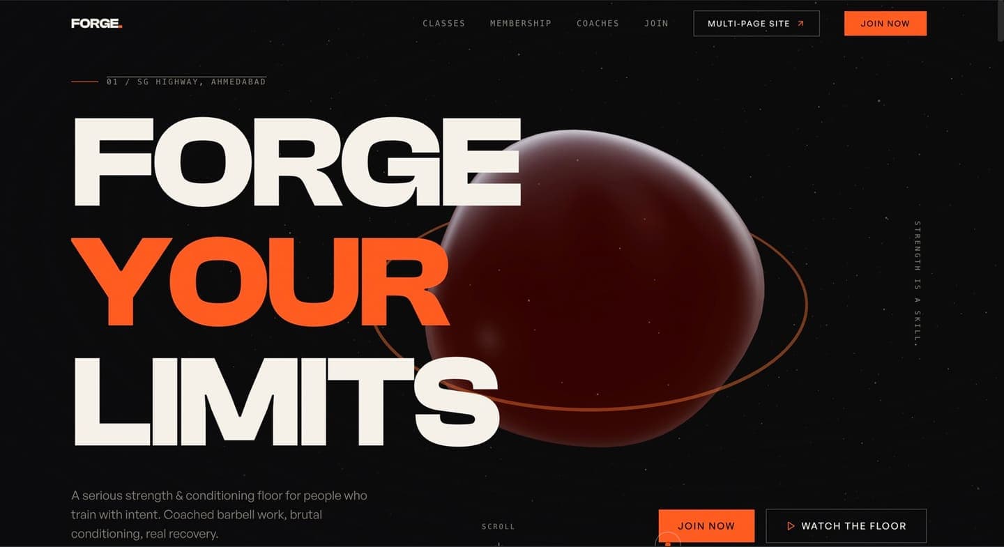 Forge — Websites project by OM Marketing Solutions