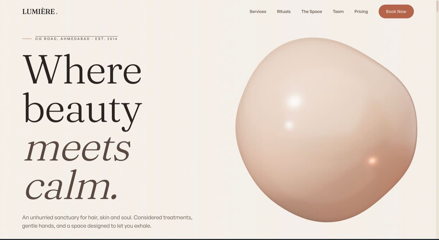 Lumière — Websites project by OM Marketing Solutions
